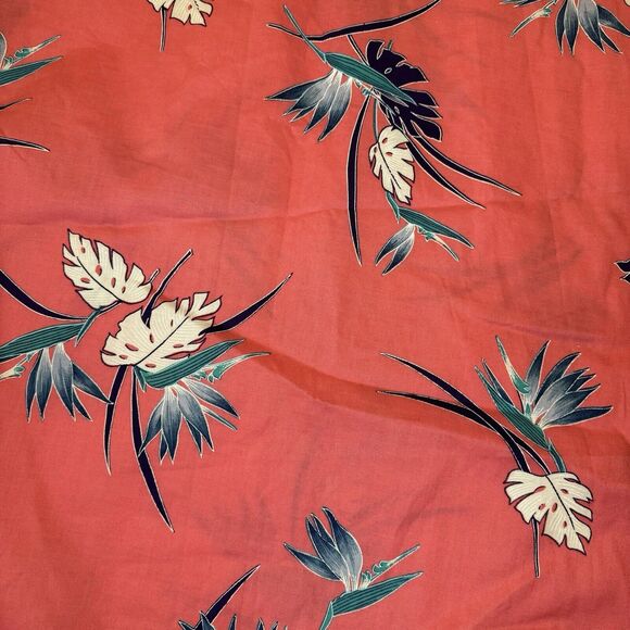 NWT! MALIHINI HAWAII VINTAGE 60s 70s Wrap Sarong Floral Dress 1 Size USA MADE - Picture 4 of 11